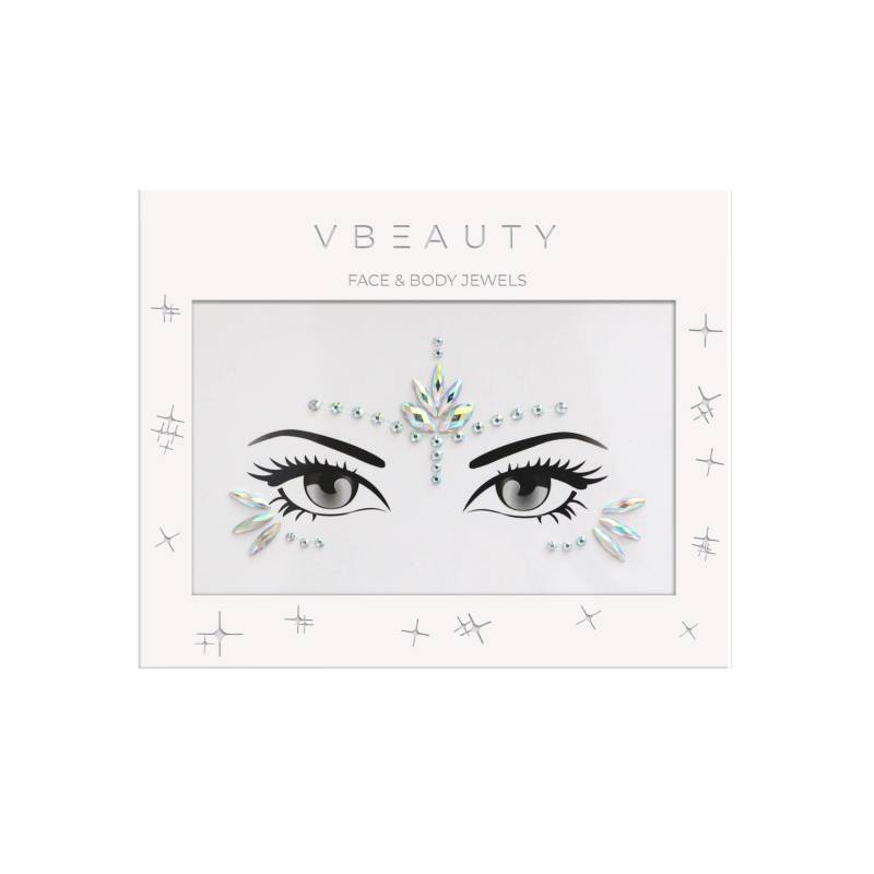 Vbeauty Face Jewels #loveatfirstglitter Damen  ONE SIZE von VBEAUTY