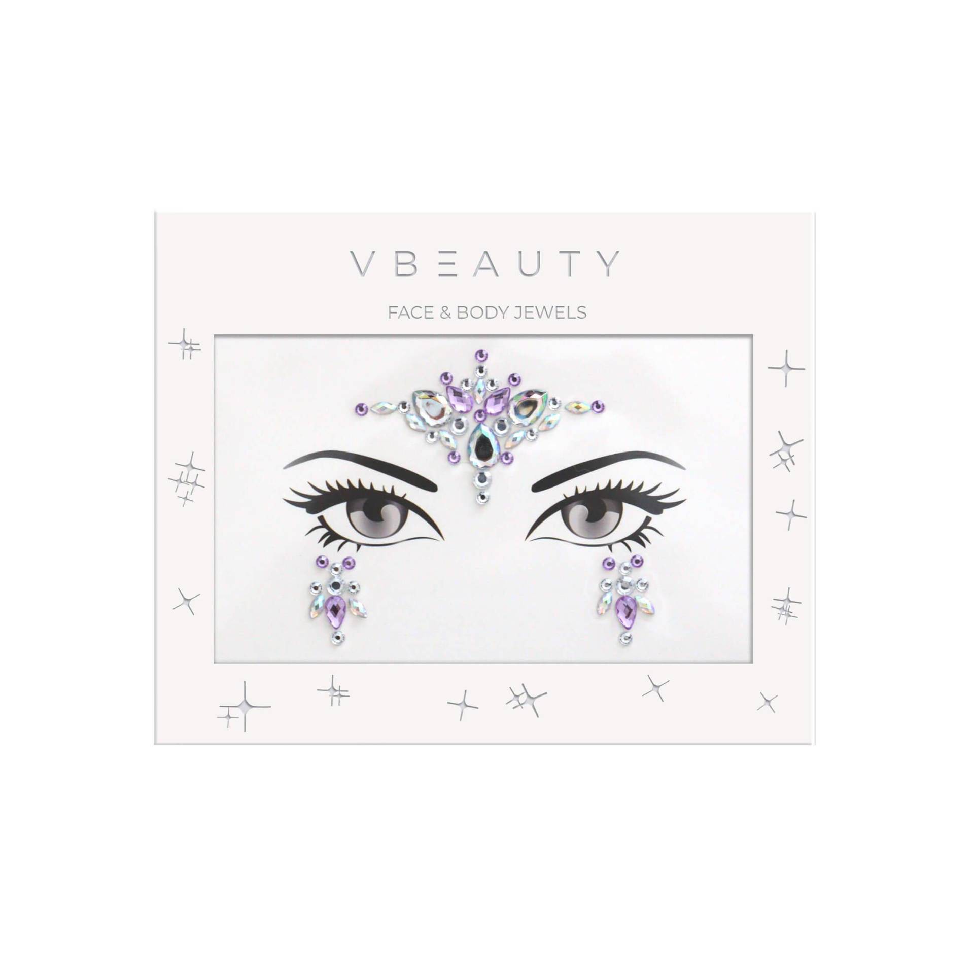 Vbeauty Face Jewels #rebelbeauty Damen  ONE SIZE von VBEAUTY