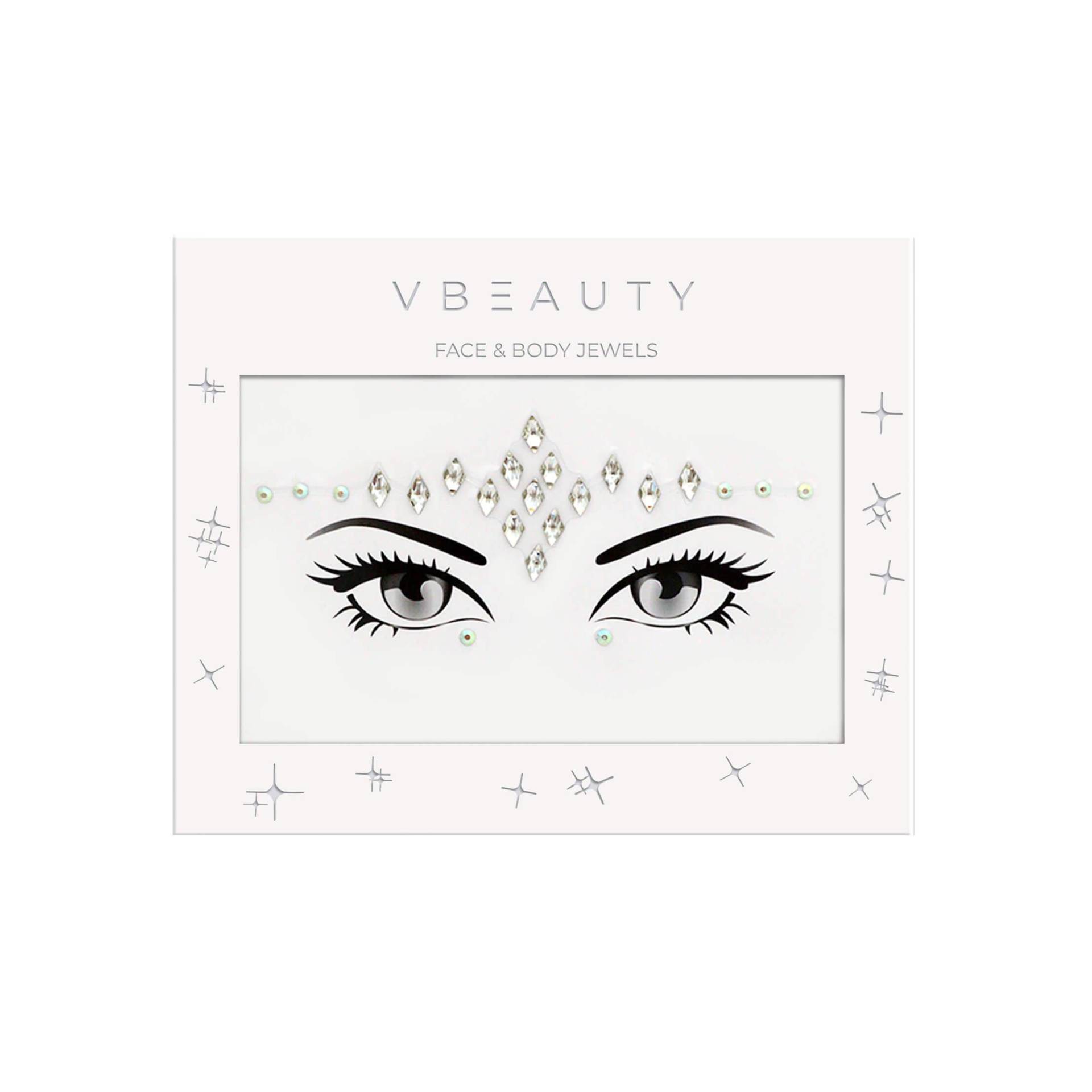 Vbeauty Face Jewels #sassygurl Damen  ONE SIZE von VBEAUTY