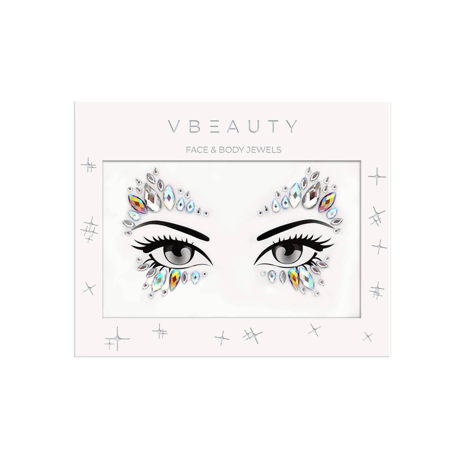 Vbeauty Face Jewels #showdown Damen  ONE SIZE von VBEAUTY