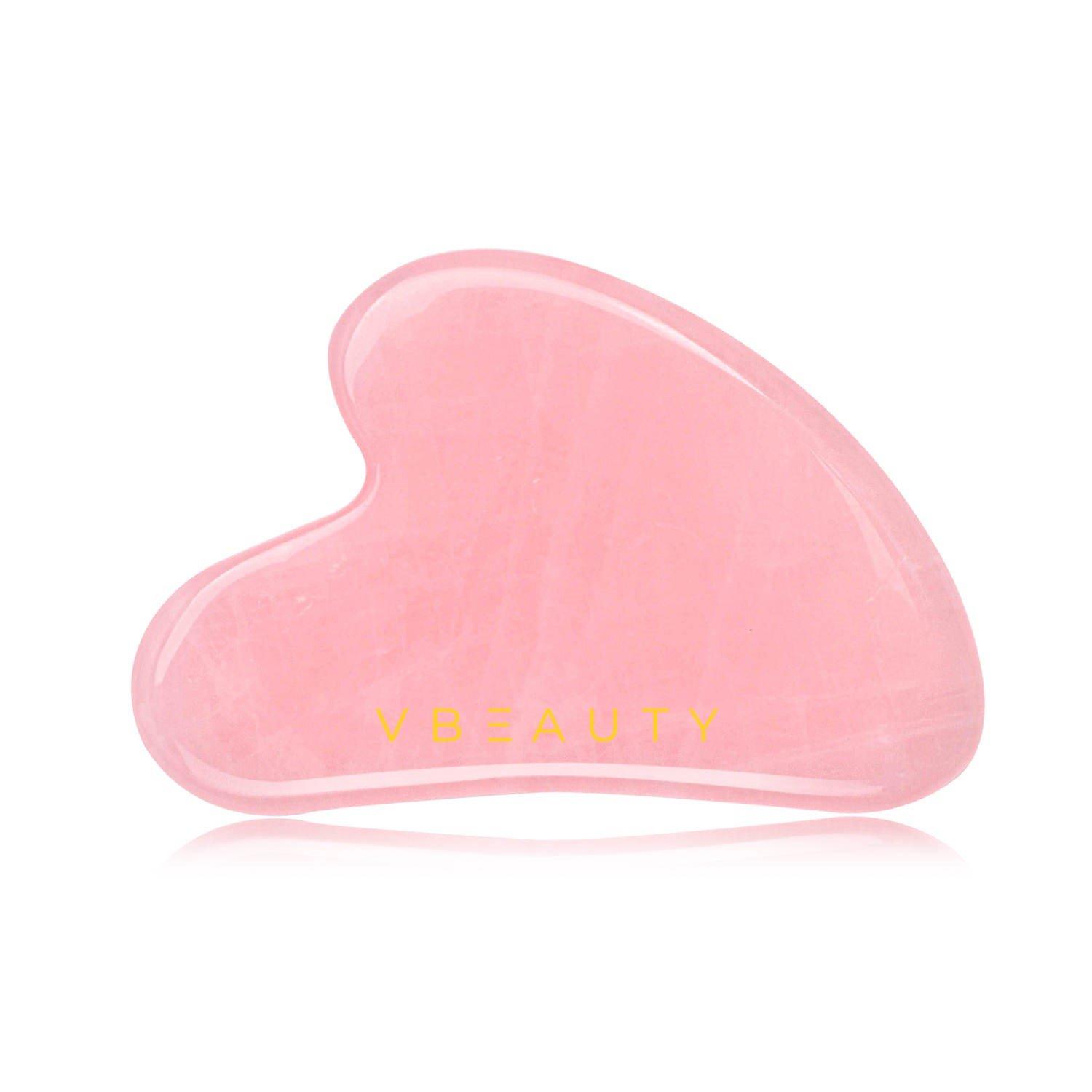 Vbeauty Gua Sha Massagestein Aus Rosenquarz Damen  ONE SIZE von VBEAUTY