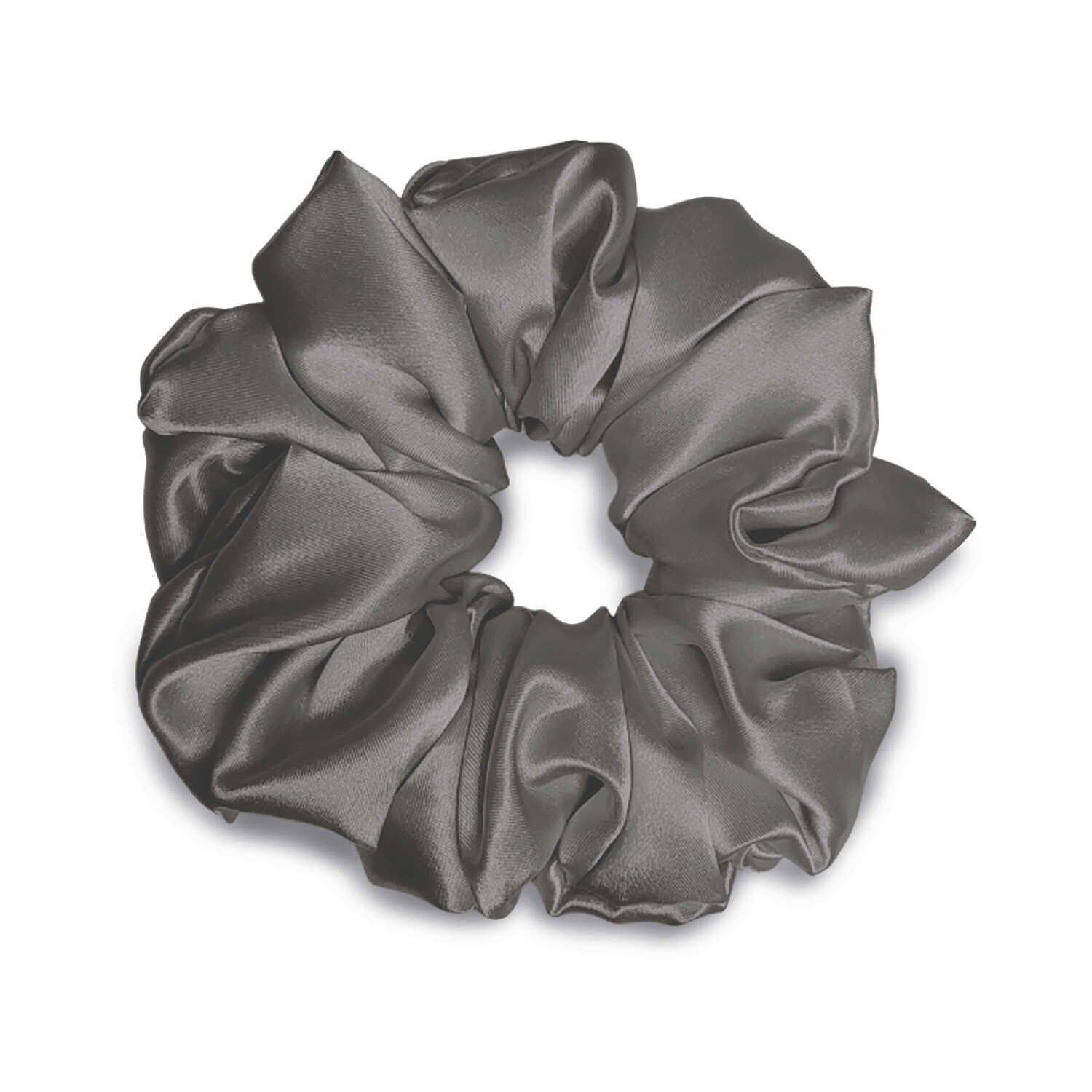 Vbeauty Seiden Scrunchie Anthrazit Damen  ONE SIZE von VBEAUTY