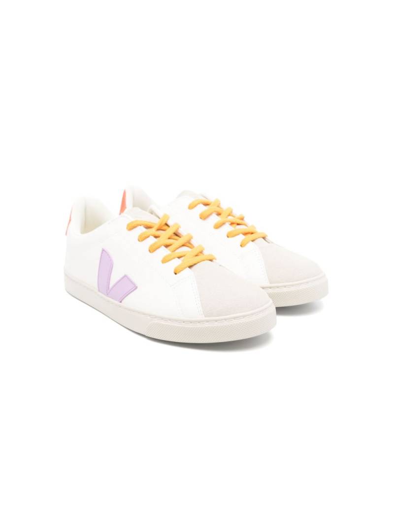 VEJA Kids Esplar low-top sneakers - White von VEJA Kids