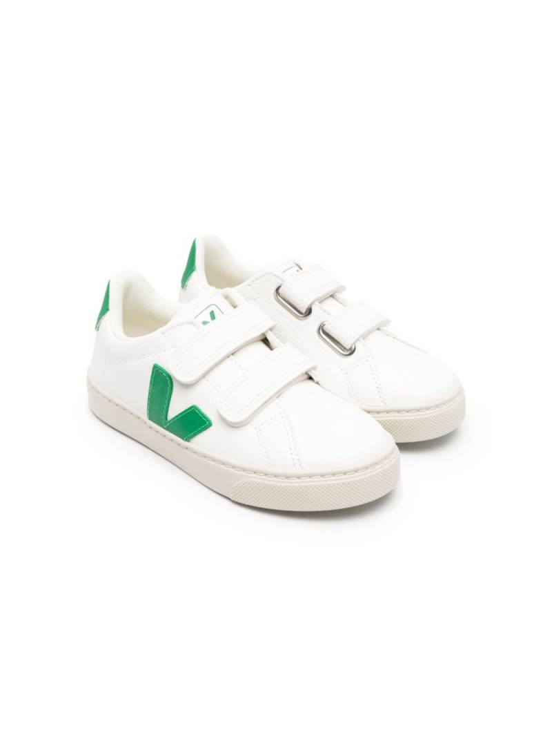 VEJA Kids Esplar touch-strap sneakers - White von VEJA Kids