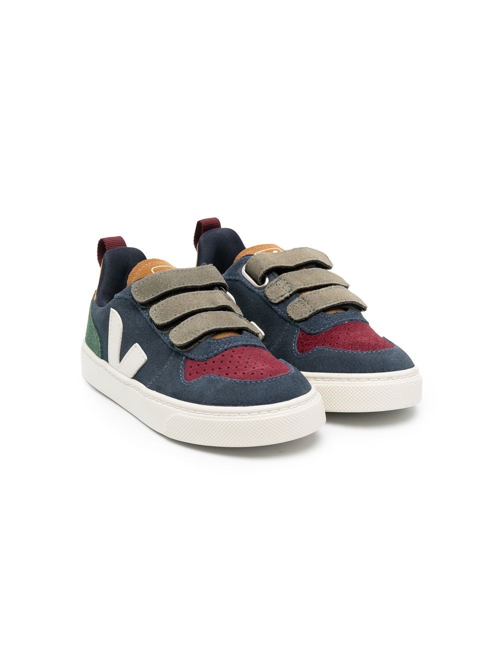 VEJA Kids V-10 low-top sneakers - Blue von VEJA Kids