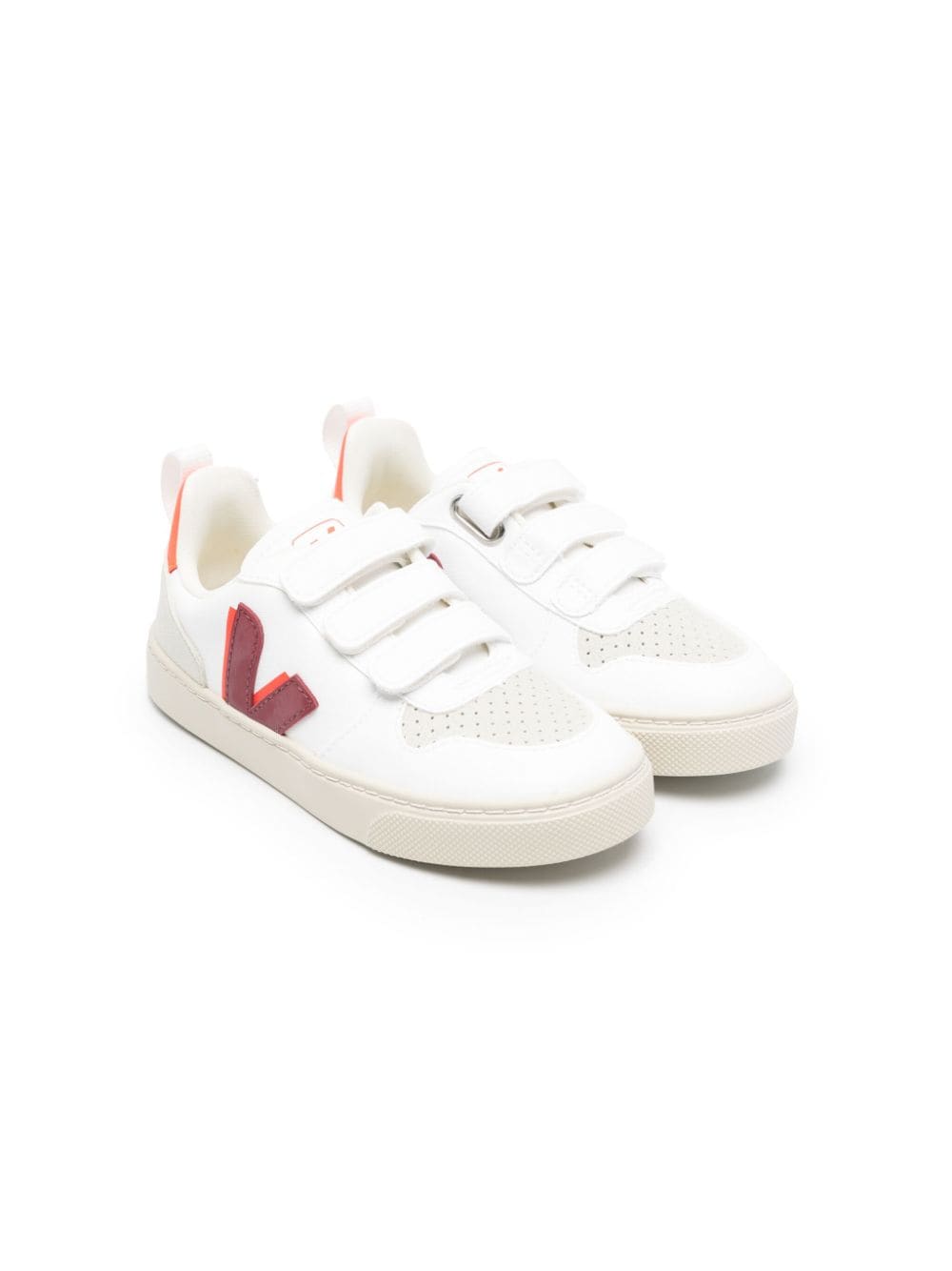 VEJA Kids V-10 touch-strap sneakers - White von VEJA Kids