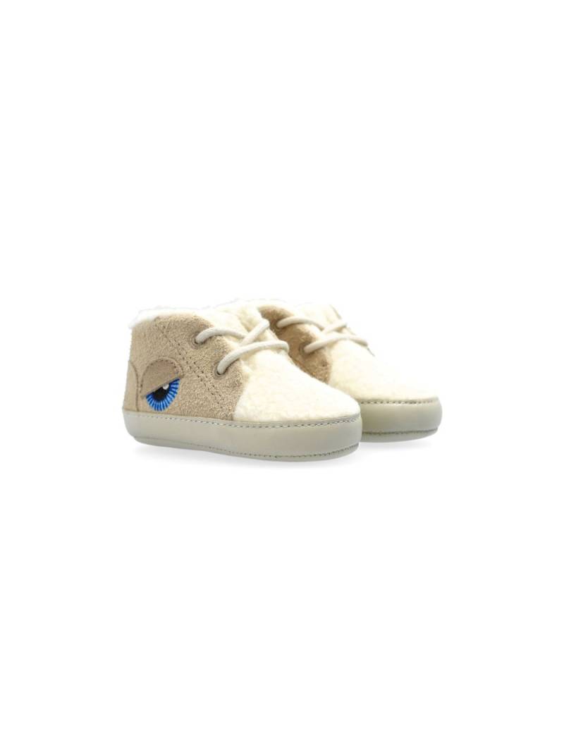 VEJA Kids x BigStuffed suede pre-walkers - Brown von VEJA Kids