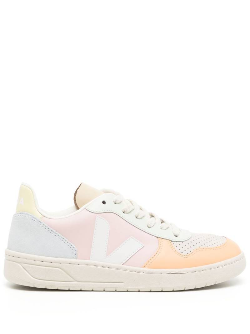 VEJA V-10 low-top leather sneakers - Multicolour von VEJA