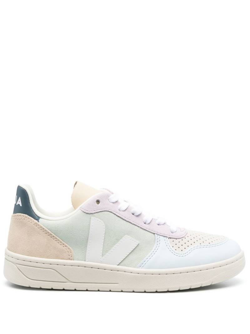 VEJA V-10 suede sneakers - Green von VEJA