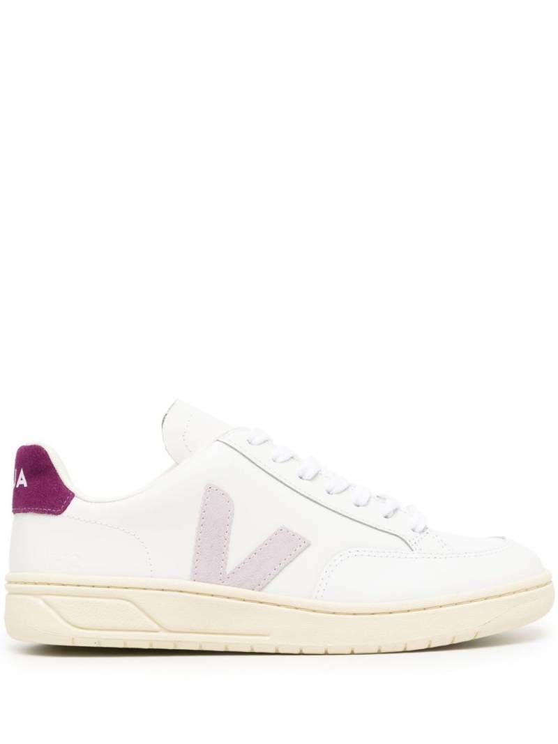 VEJA V-12 panelled sneakers - White von VEJA