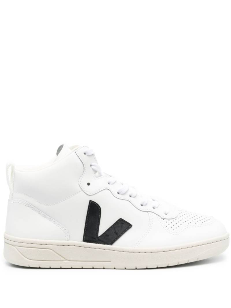 VEJA V-15 high-top sneakers - White von VEJA