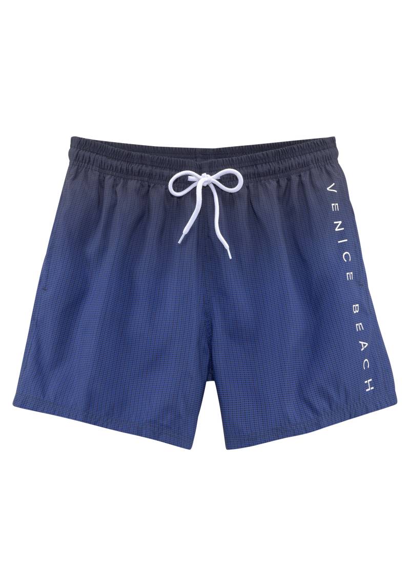 Venice Beach Badeshorts, mit Farbverlauf von VENICE BEACH