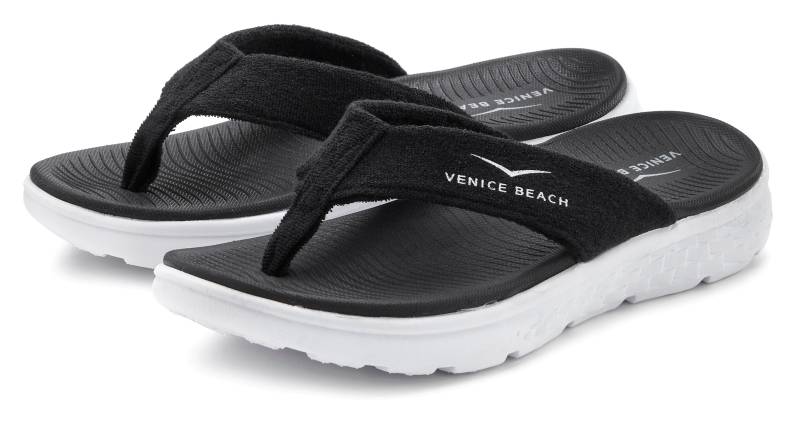 Venice Beach Badezehentrenner, Sandale, Pantolette, Badeschuh ultraleicht im sportiven Look VEGAN von VENICE BEACH