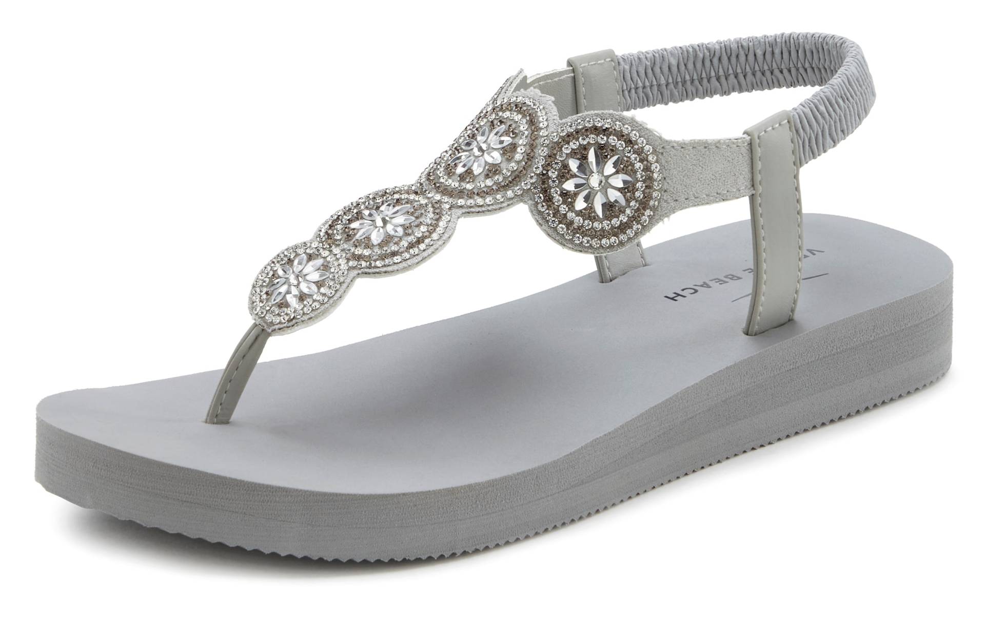 Venice Beach Zehensteg-Sandale, ultraleicht mit Glitzerdetails VEGAN Venice Beach Zehensteg-Sandale, ultraleicht mit Glitzerdetails VEGAN von VENICE BEACH
