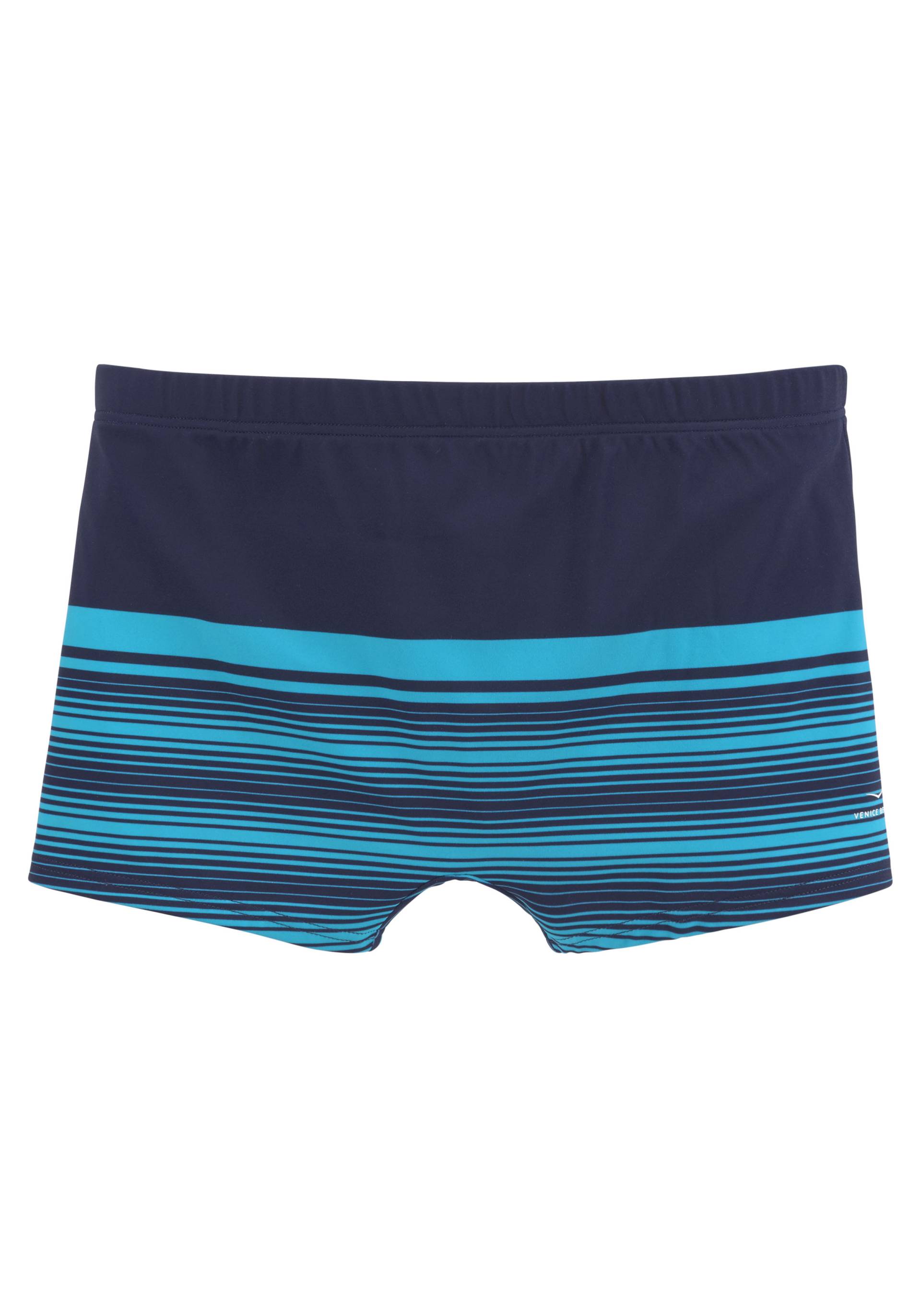 Venice Beach Boxer-Badehose, im Streifendesign von VENICE BEACH