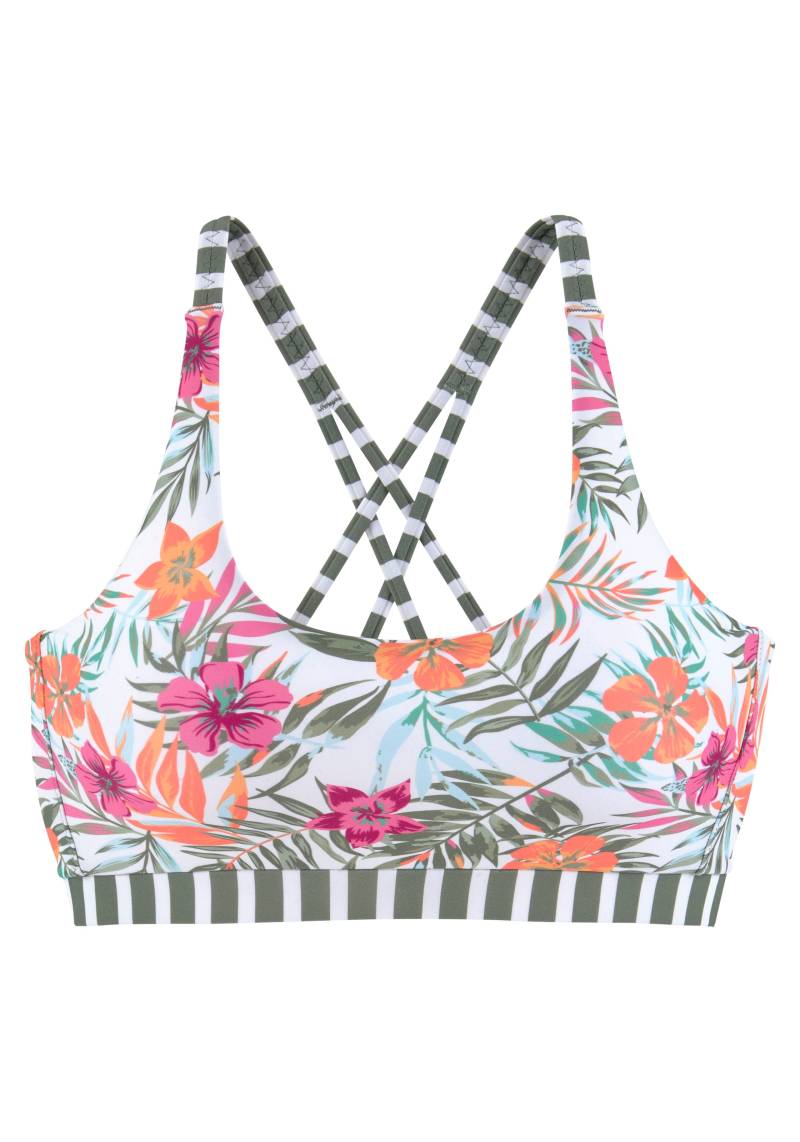 Venice Beach Bustier-Bikini-Top »Summer«, mit gerkreuzten Trägern von VENICE BEACH