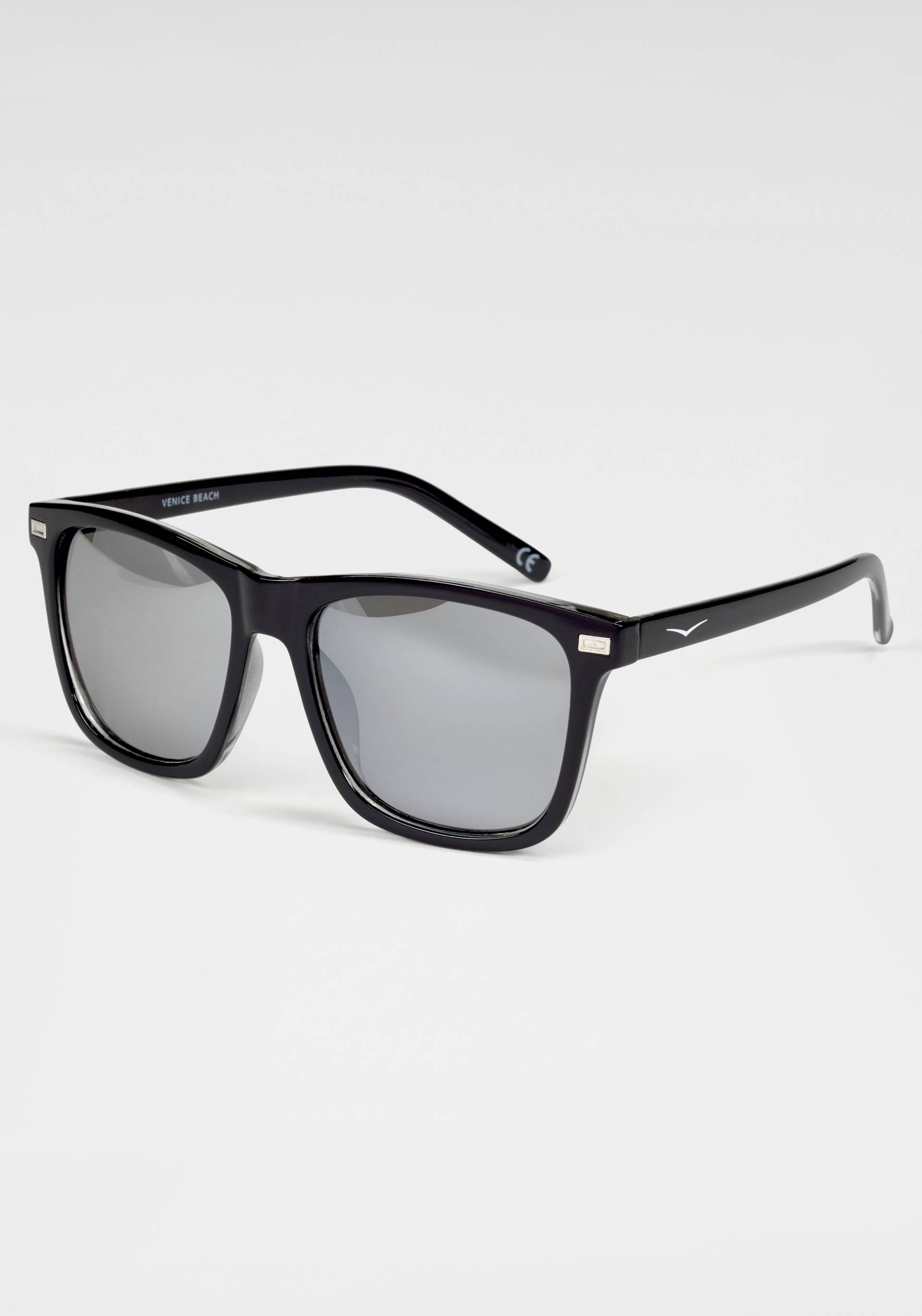 Venice Beach Sonnenbrille, Eckige Vollrandsonnenbrille aus Kunststoff von VENICE BEACH