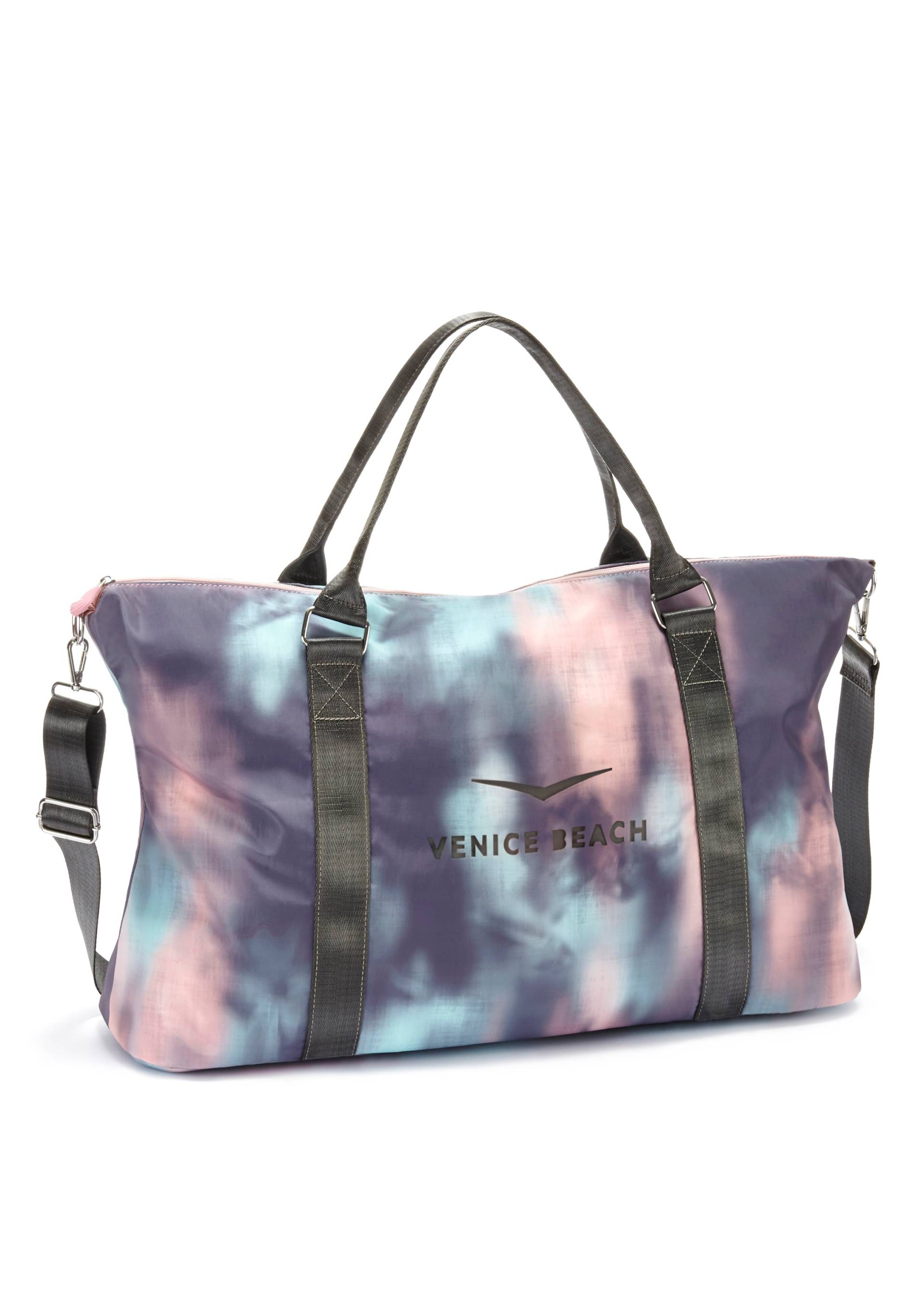 Venice Beach Sporttasche, grosse Umhängetasche, Weekender, Strandtasche mit Druck VEGAN von VENICE BEACH