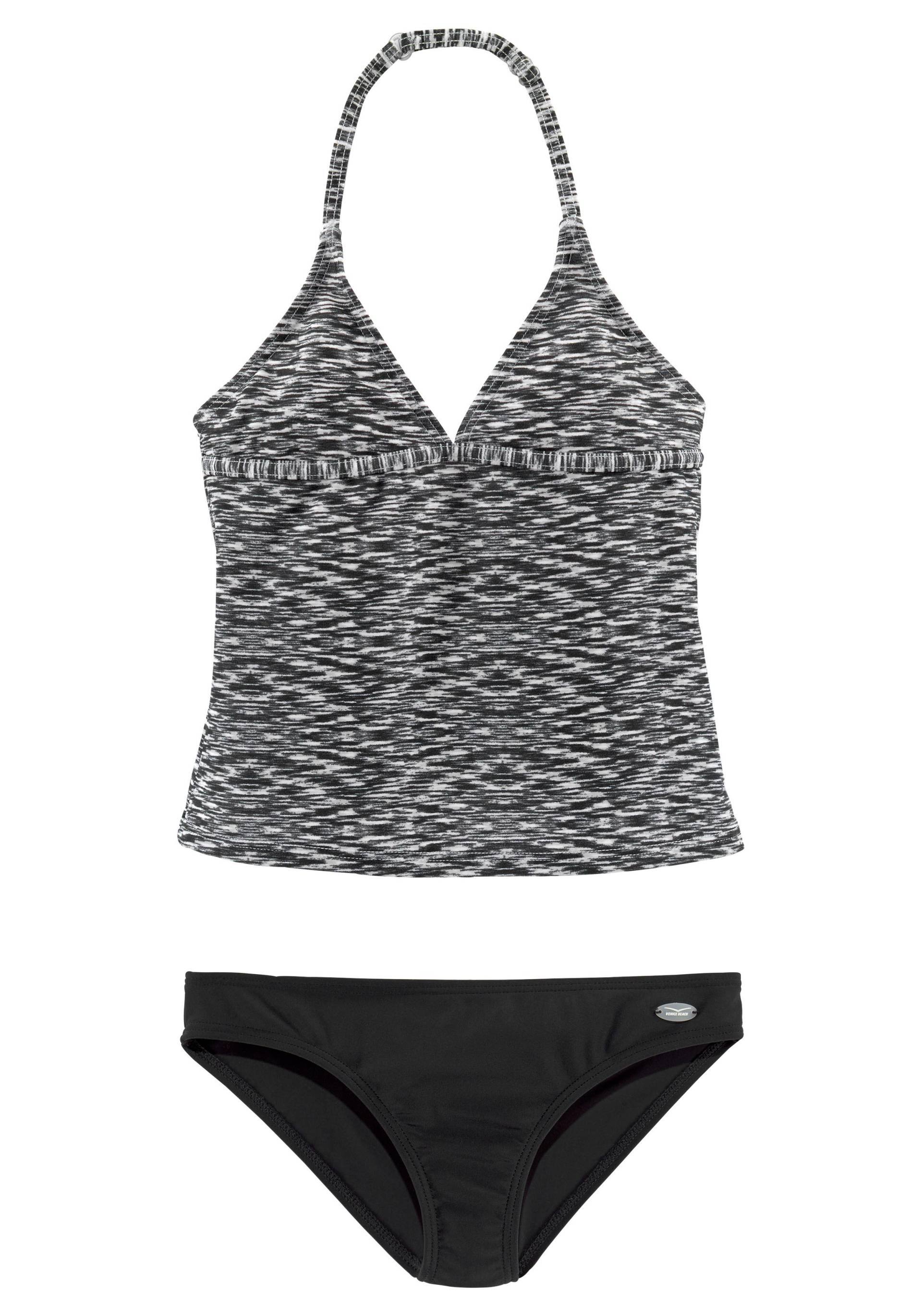Venice Beach Tankini, verstellbare Träger, unifarbene Hose Venice Beach Tankini, verstellbare Träger, unifarbene Hose von Venice Beach