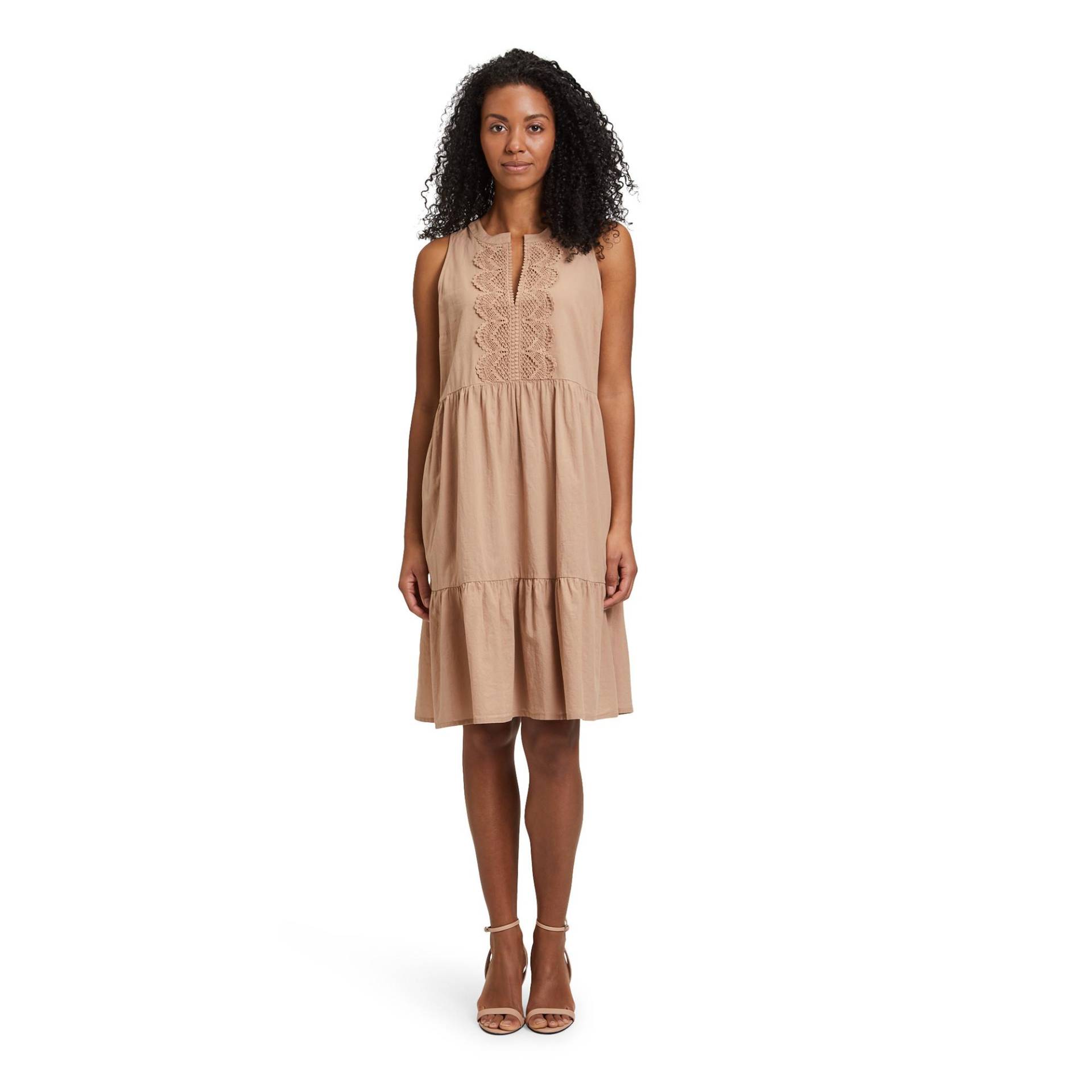 Kleid Damen Taupe 36 von VERA MONT