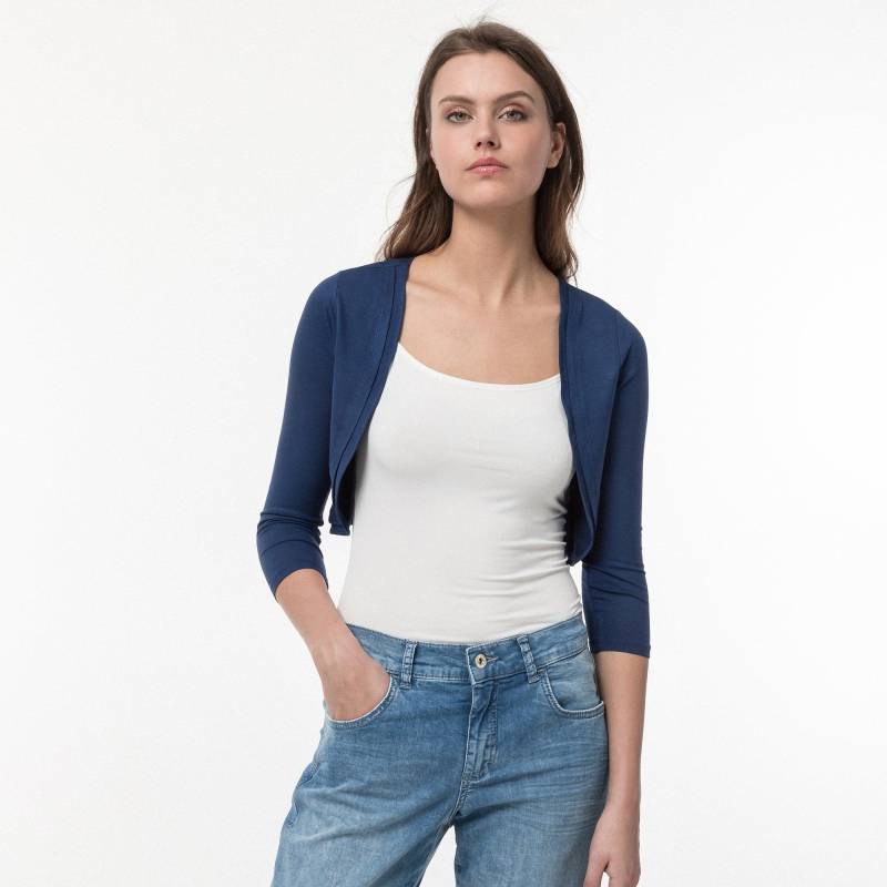 Bolero, 3/4-arm Damen Blau 42 von VERA MONT