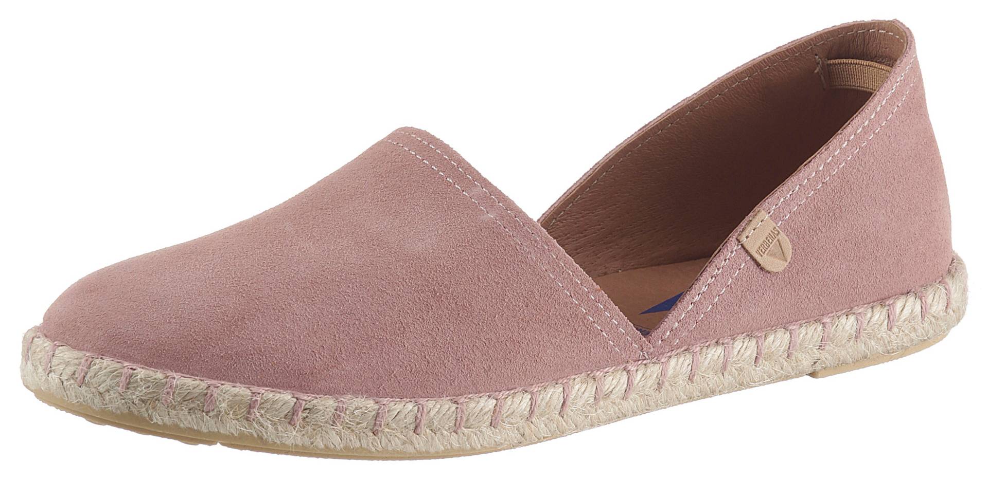 VERBENAS Espadrille, Schlupfschuh, Sommerschuh, Loafer mit typischem Jute-Rahmen von VERBENAS