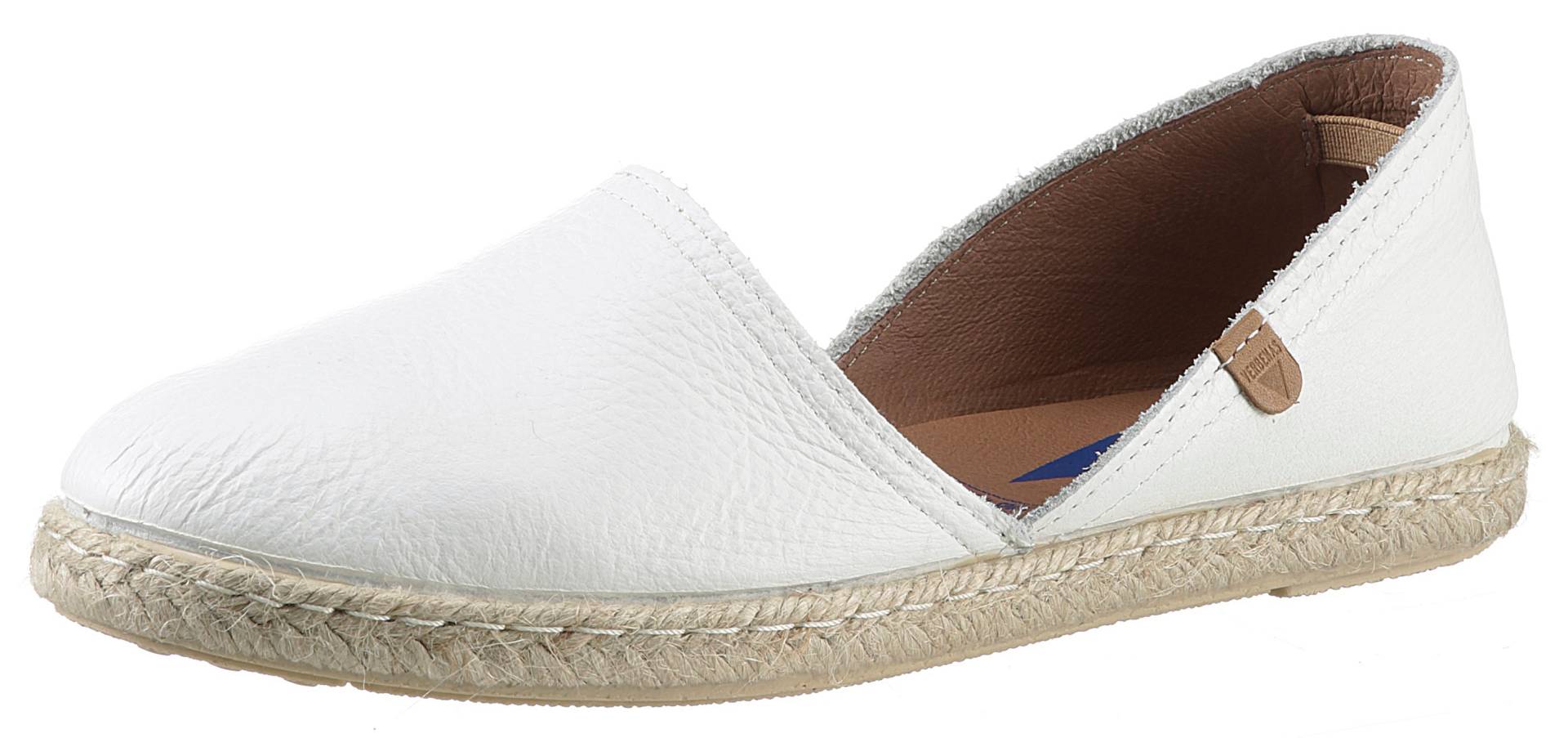 VERBENAS Espadrille »Carmen Calpe«, Sommerschuh, Schlupfschuh, Barfussschuh, zum Schlupfen von VERBENAS