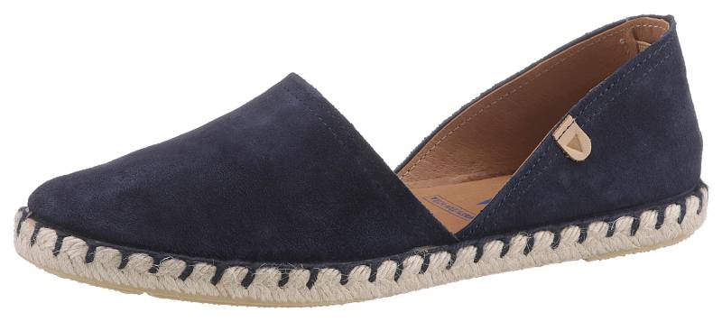 VERBENAS Espadrille, Strandschuh, Sommerschuh, Loafer aus Veloursleder von VERBENAS