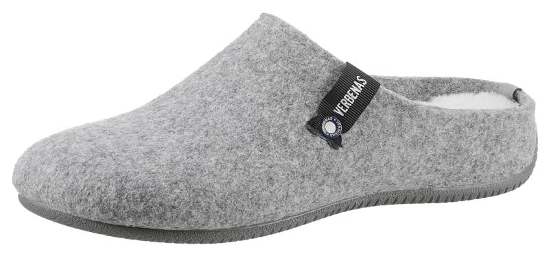 VERBENAS Pantoffel »York Fieltro«, Hausschuh, Homeslipper, Clog mit Warmfutter-Innensohle von VERBENAS