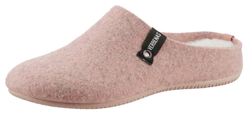 VERBENAS Pantoffel »York Fieltro«, Hausschuh, Homeslipper, Clog mit Warmfutter-Innensohle von VERBENAS