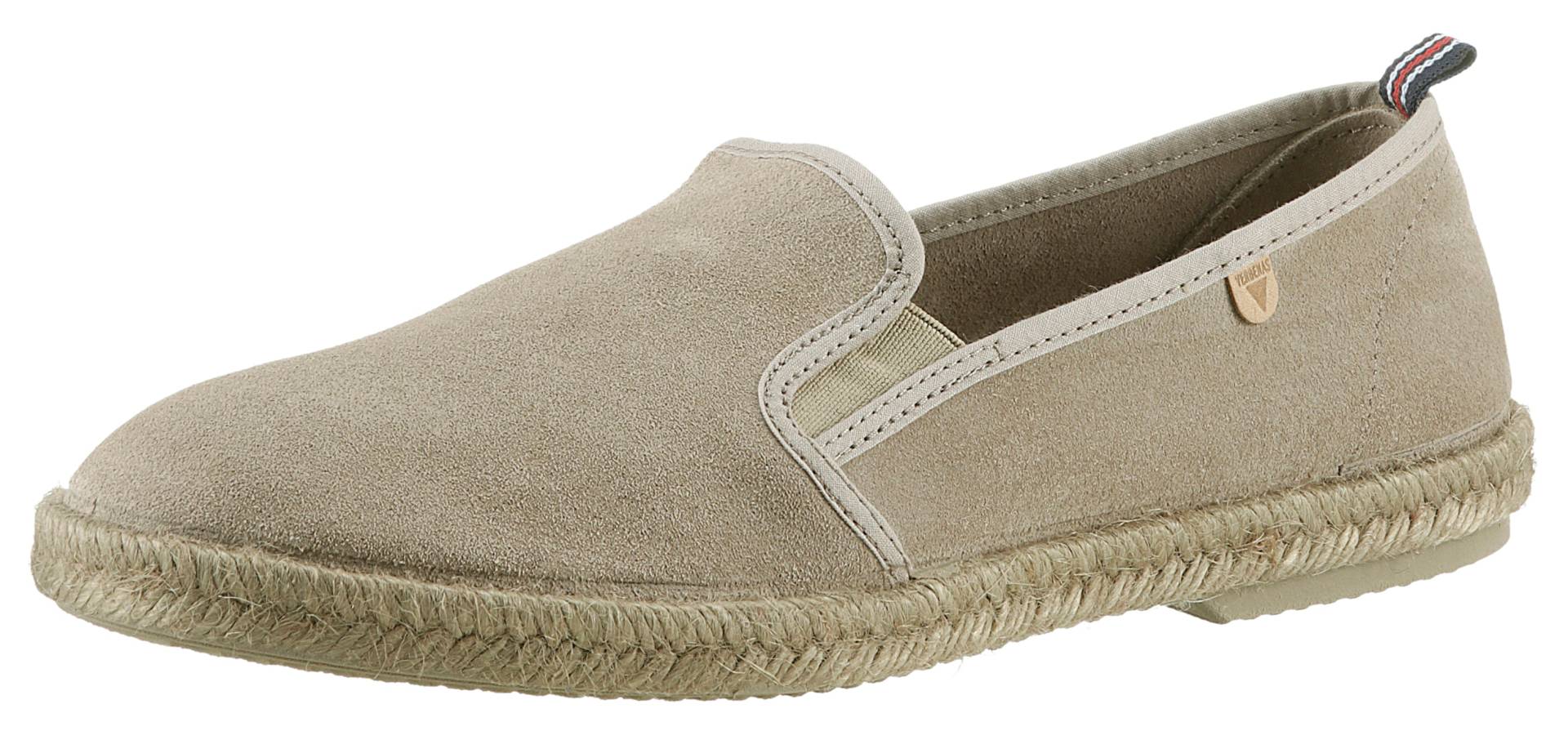 VERBENAS Slipper »TROY SERRAJE YUTE«, Espadrilles, Sommerschuh, Freizeitschuh mit Anziehlasche von VERBENAS