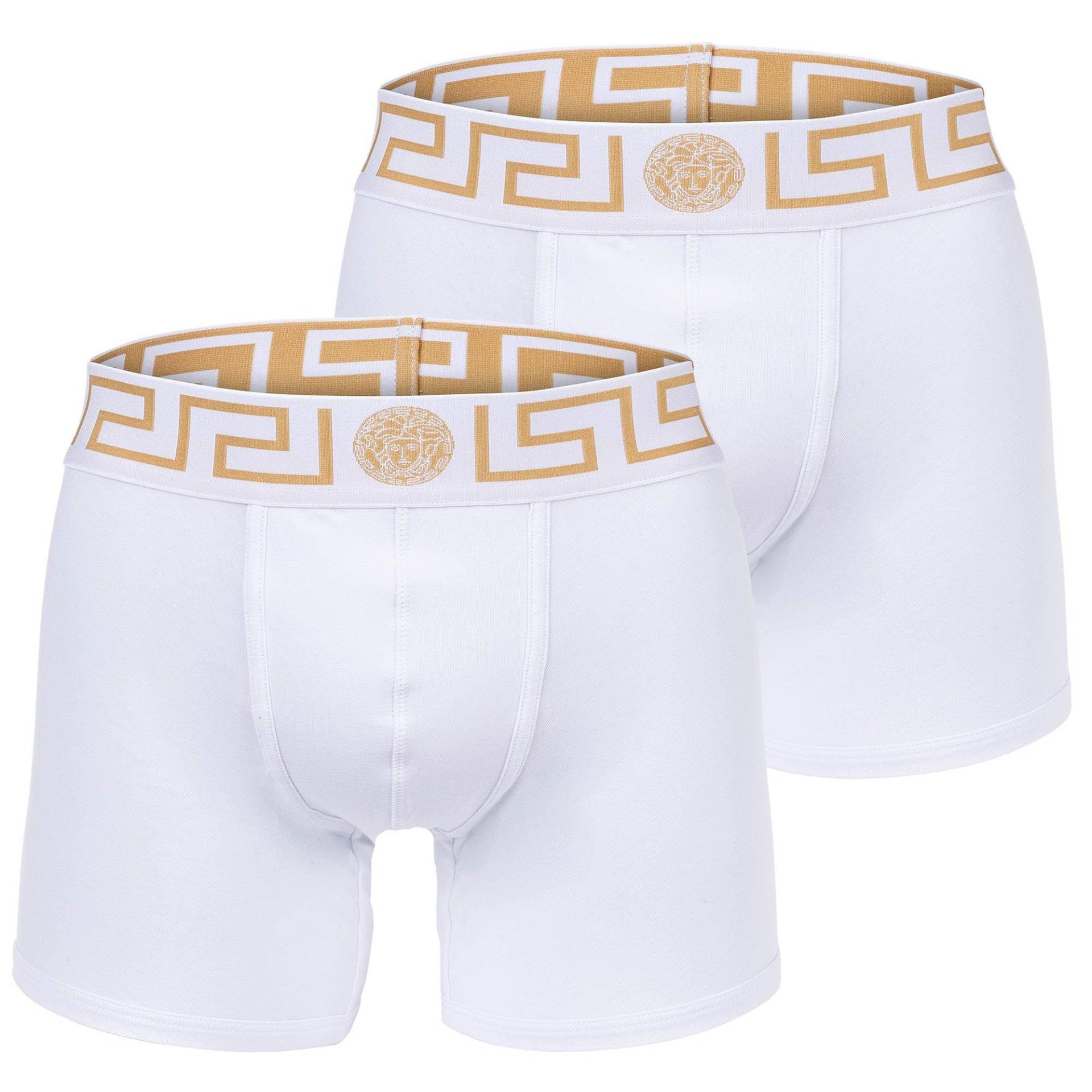 VERSACE - Boxershort  Figurbetont-TOPEKA 2P, für Herren, Weiss, Größe S von VERSACE