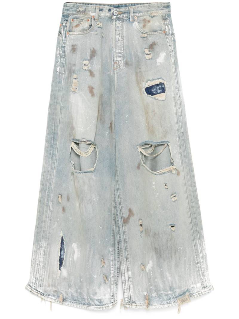 VETEMENTS Big Shape jeans - Blue von VETEMENTS