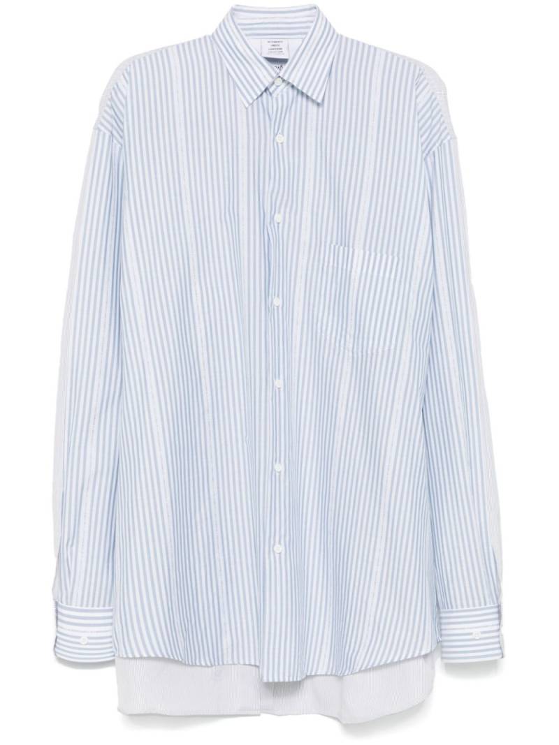 VETEMENTS Gvasalia shirt - White von VETEMENTS