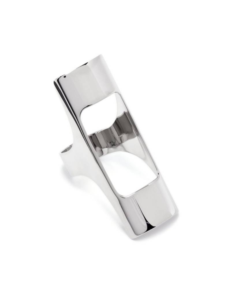 VETEMENTS Lighter Holder brass ring - Silver von VETEMENTS