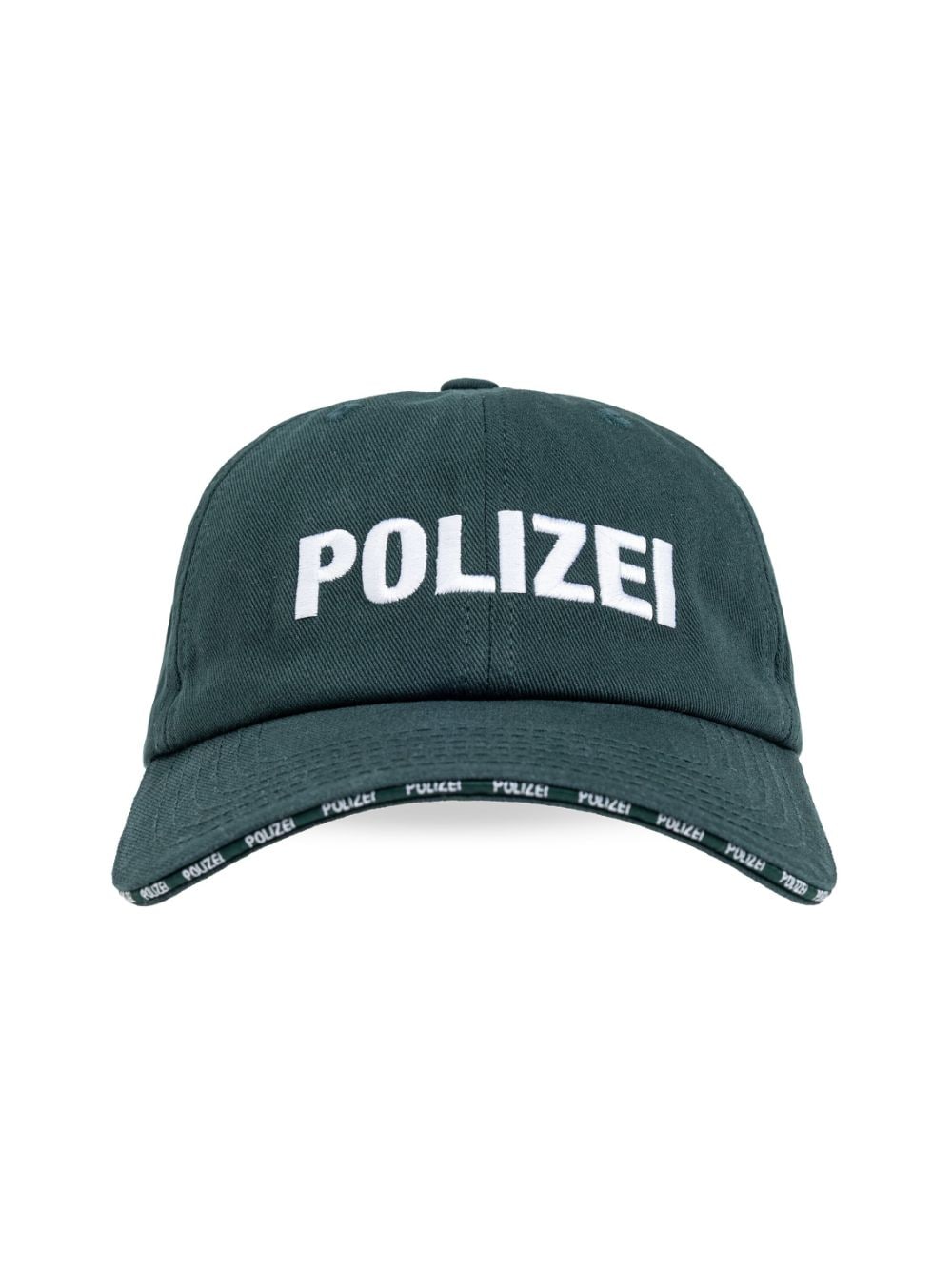 VETEMENTS Polizei cap - Green von VETEMENTS