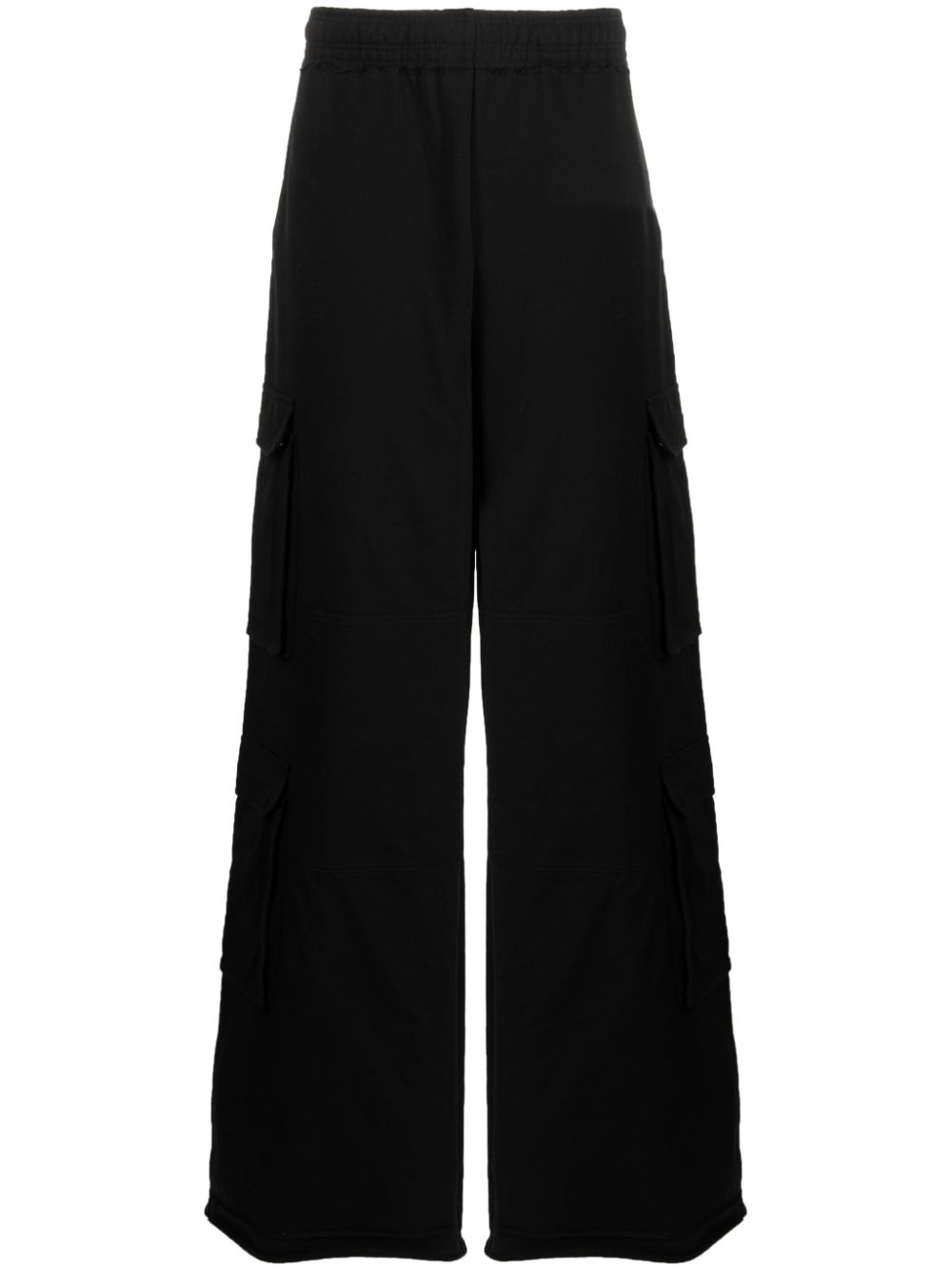 VETEMENTS cargo cotton track pants - Black von VETEMENTS