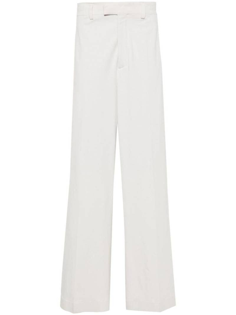 VETEMENTS high-waist wide-leg trousers - Grey von VETEMENTS