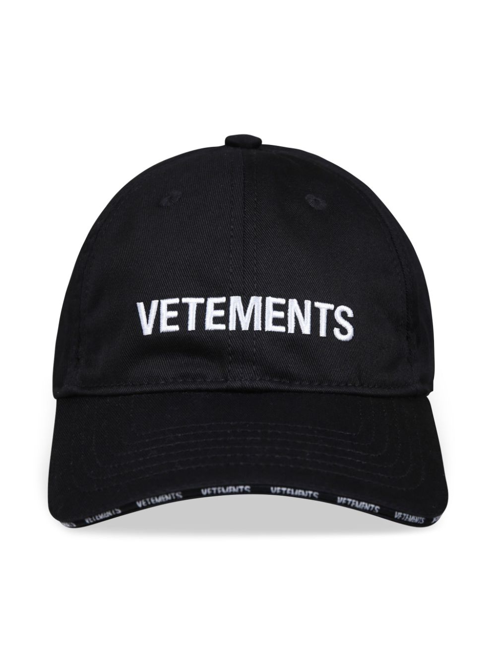 VETEMENTS logo cap - Black von VETEMENTS