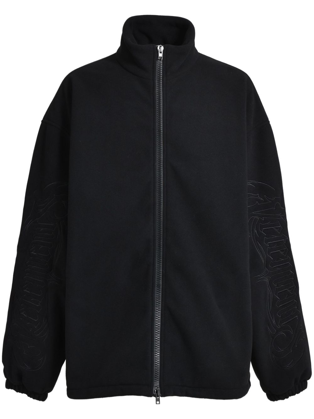 VETEMENTS logo-debossed jacket - Black von VETEMENTS