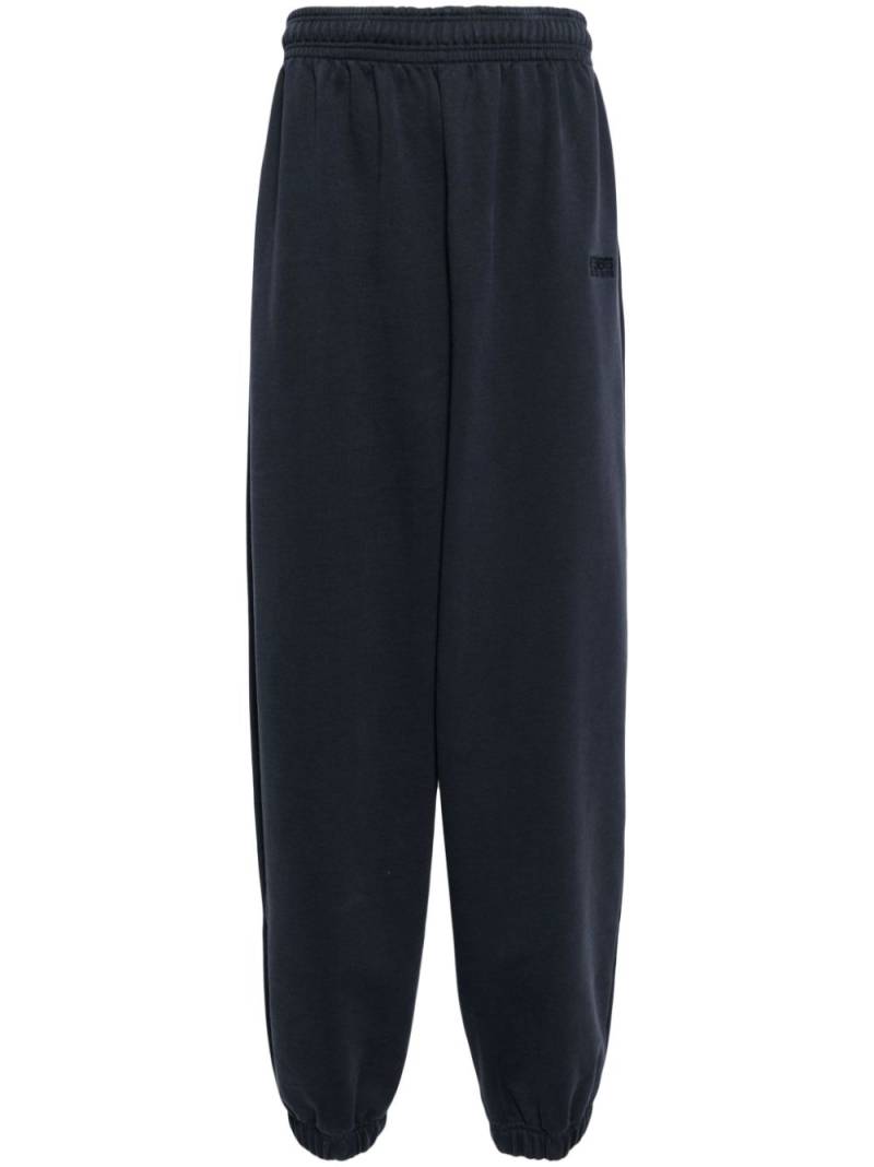 VETEMENTS logo-embroidered track pants - Blue von VETEMENTS