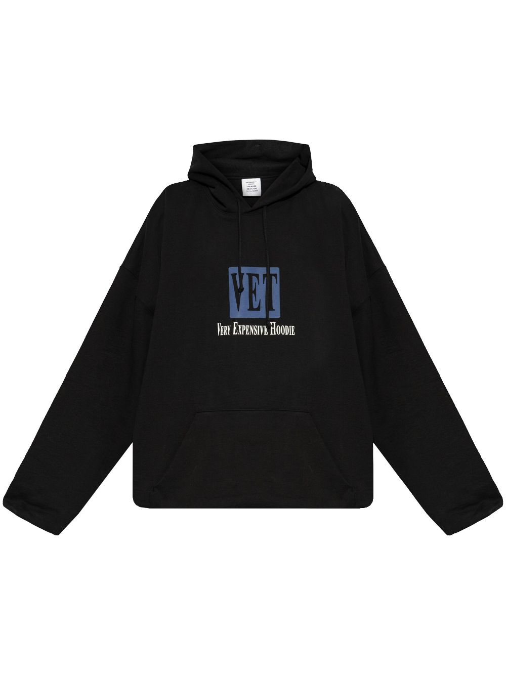 VETEMENTS logo-print sweatshirt - Black von VETEMENTS