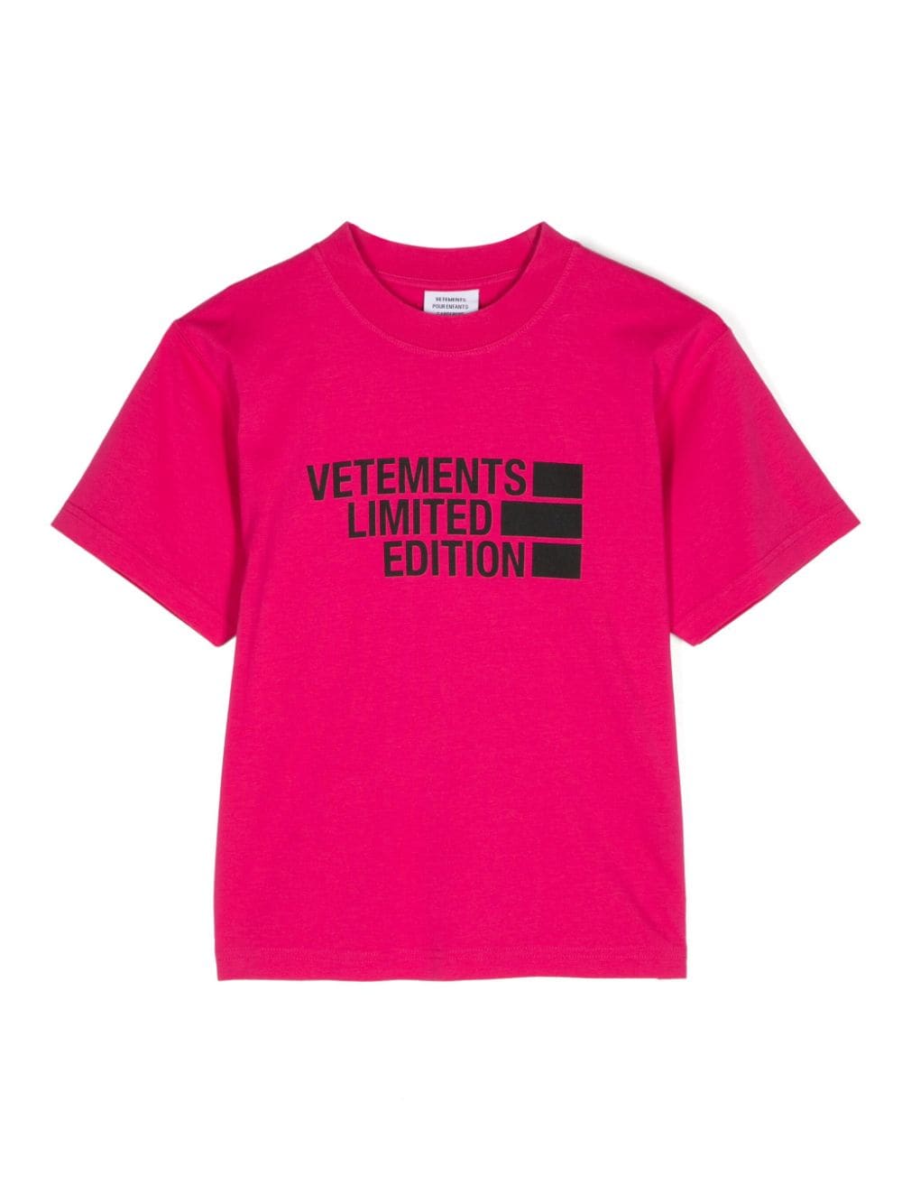 VETEMENTS logo-printed T-shirt - Pink von VETEMENTS