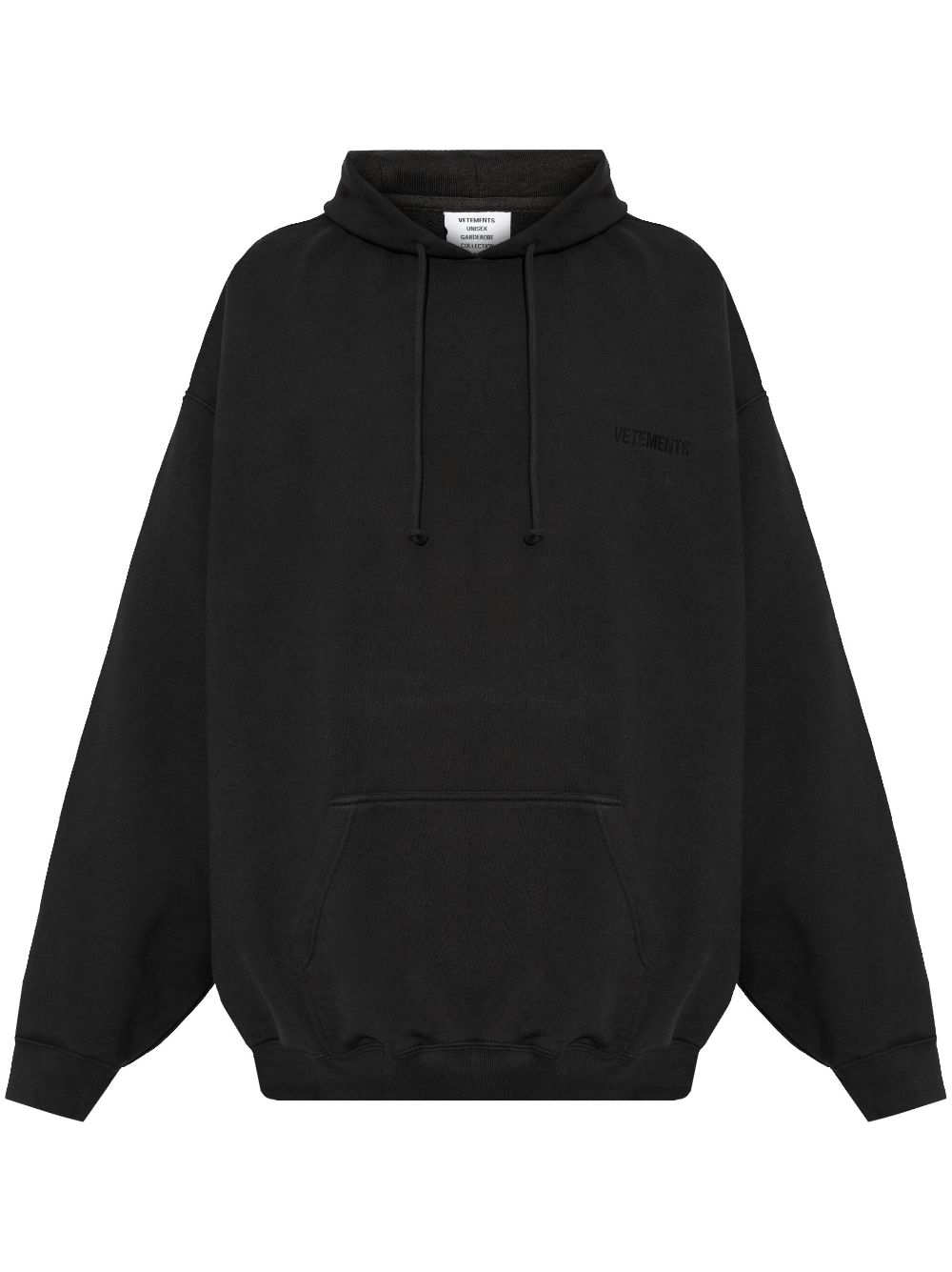 VETEMENTS logo sweatshirt - Black von VETEMENTS