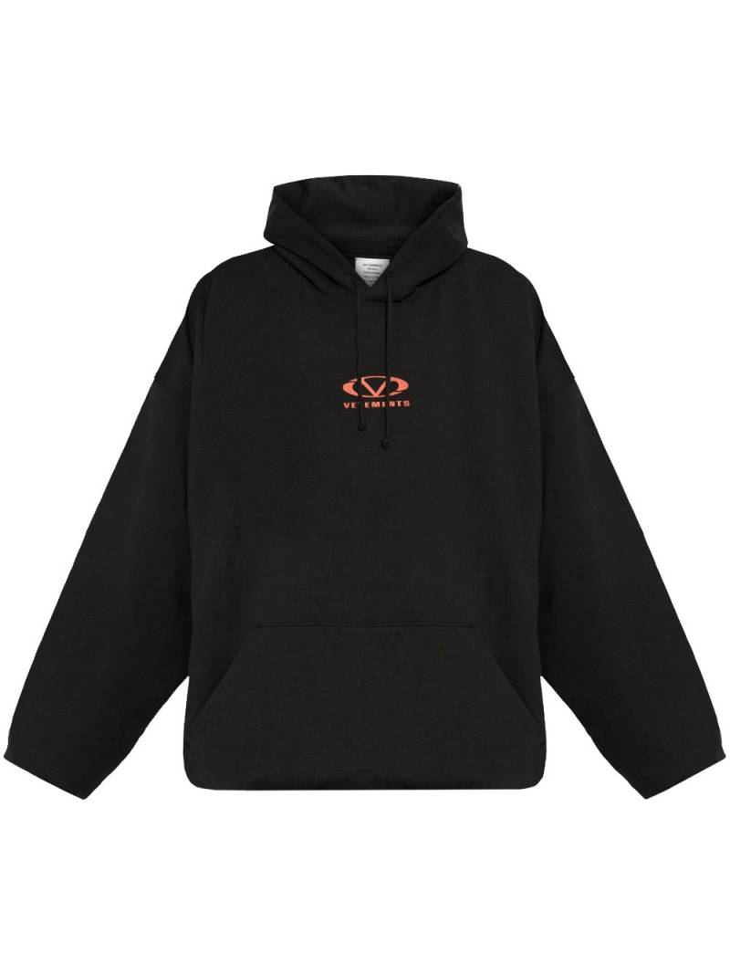 VETEMENTS logo sweatshirt - Black von VETEMENTS