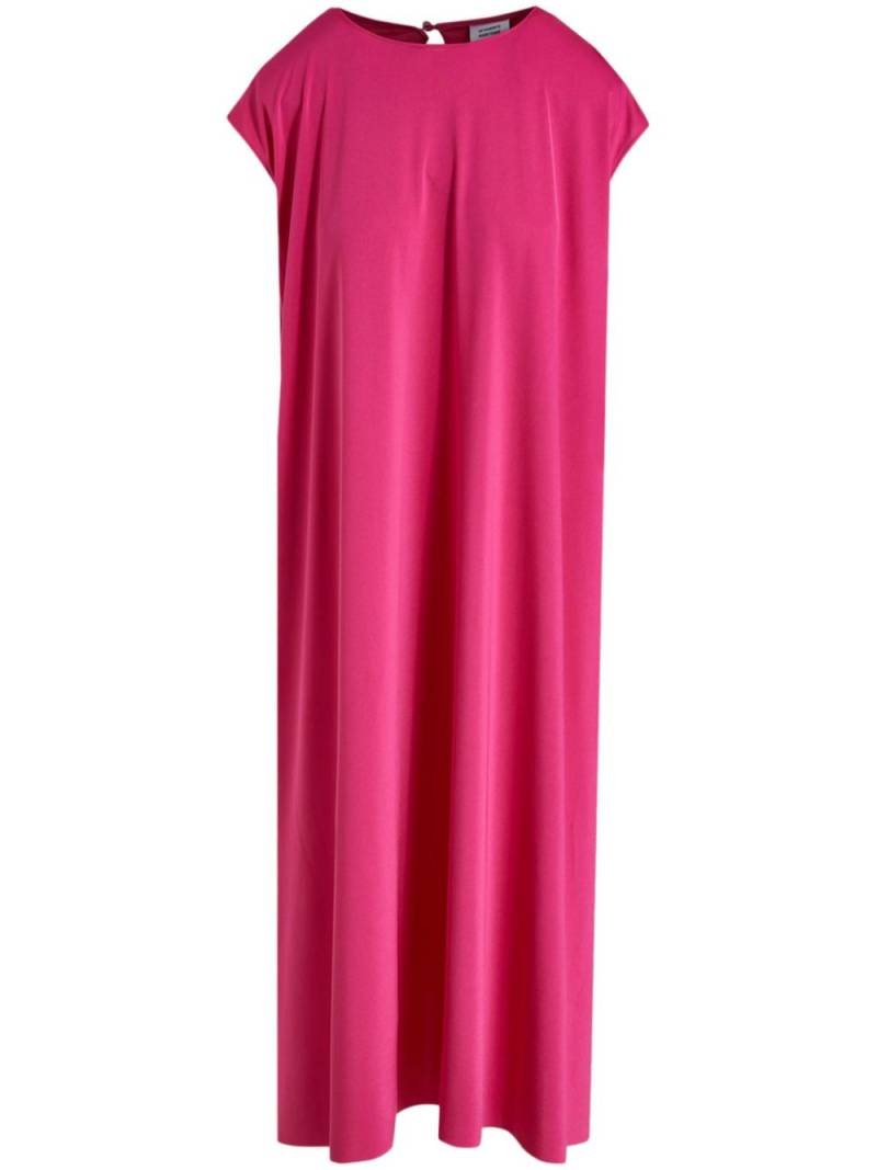 VETEMENTS satin-finish midi dress - Pink von VETEMENTS