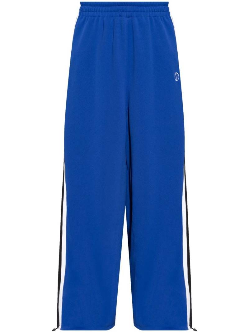 VETEMENTS side-stripe track pants - Blue von VETEMENTS