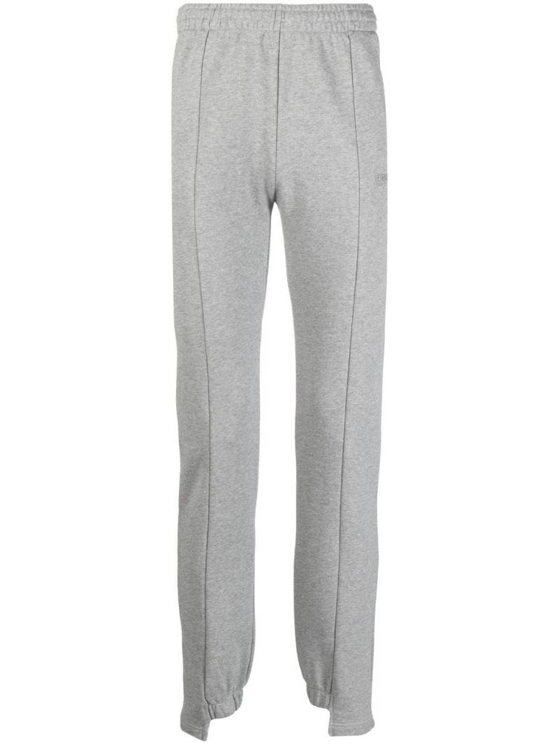 VETEMENTS slim-cut track pants - Grey von VETEMENTS