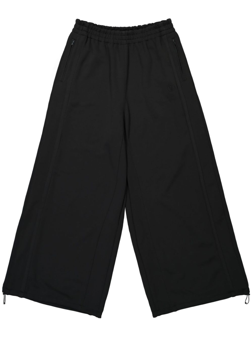 VETEMENTS wide-leg track pants - Black von VETEMENTS