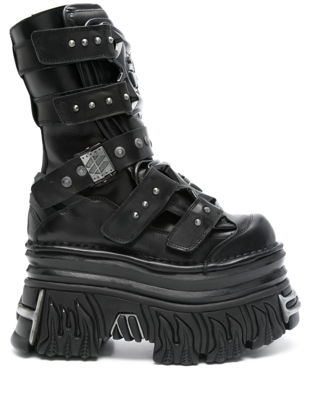 VETEMENTS x New Rock Gamer boots - Black von VETEMENTS